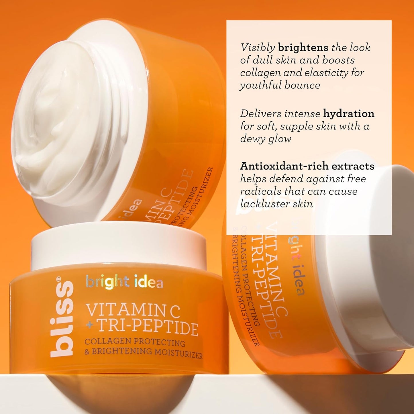 Bliss Bright Idea Vitamin C & Tri-Peptide Brightening Moisturizer