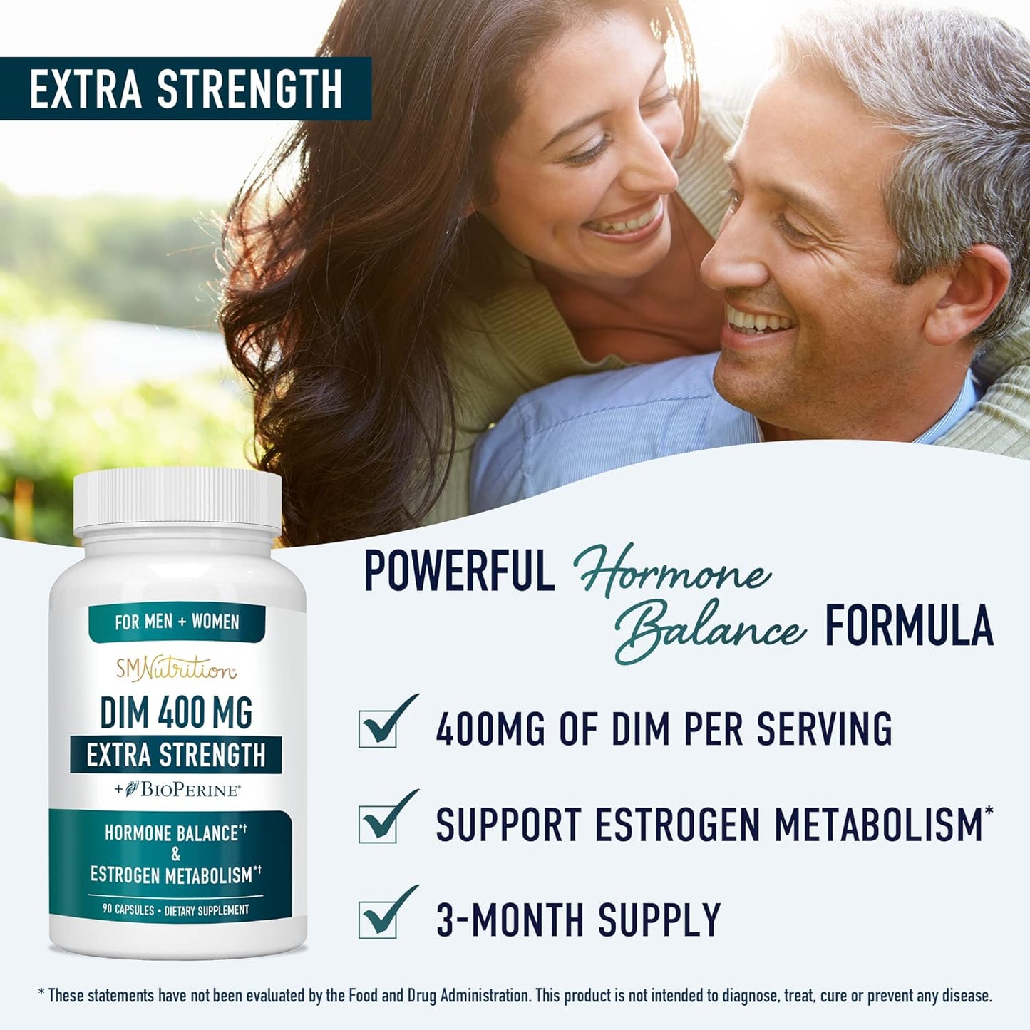 Extra Strength DIM Supplement 400MG 90 capsules