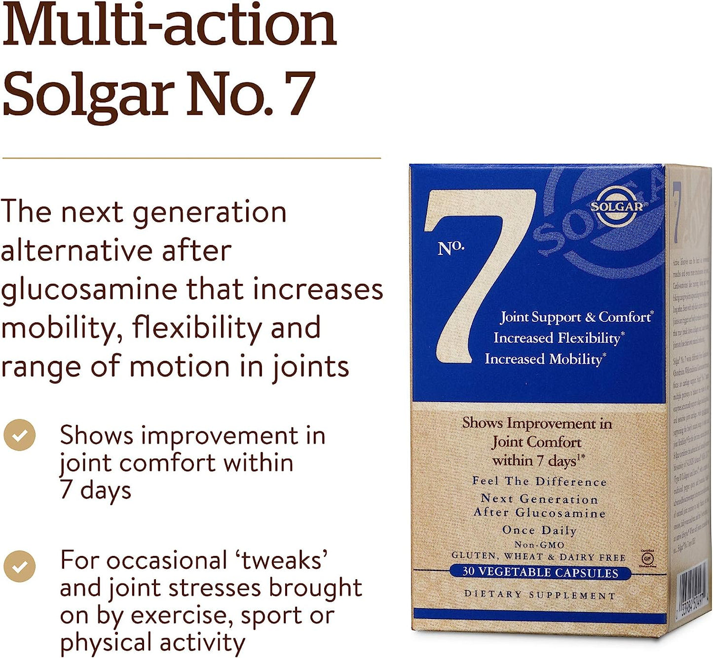 Solgar No. 7, 30 Vegetable Capsules