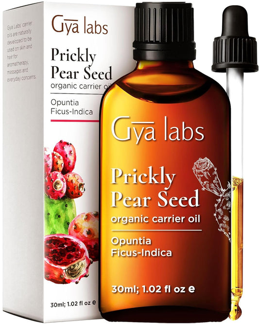 Gya Labs Organic Prickly Pear Seed Oil for Dry Skin