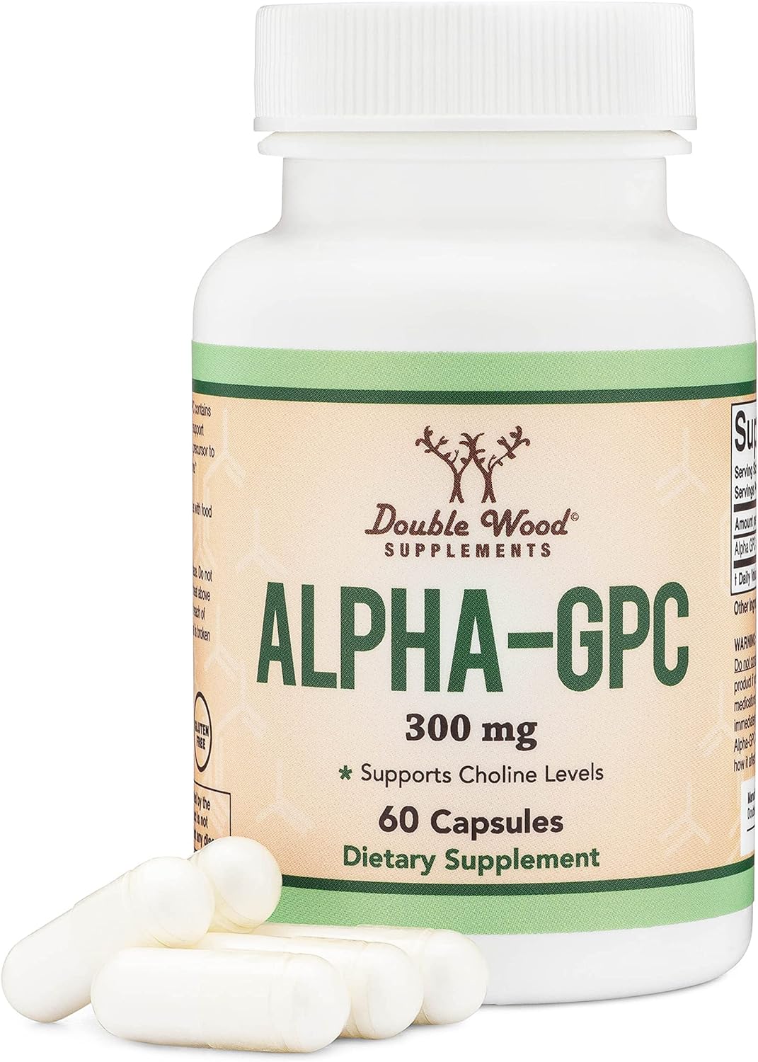 Alpha GPC Choline 600mg Capsules