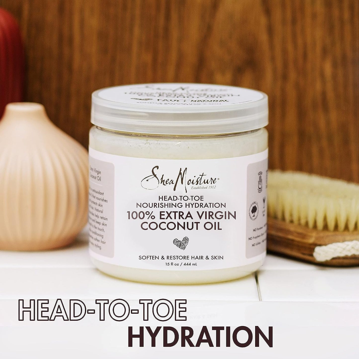 SheaMoisture Body Moisturizer For Dry Skin  Virgin Coconut Oil Nourishing Hydration