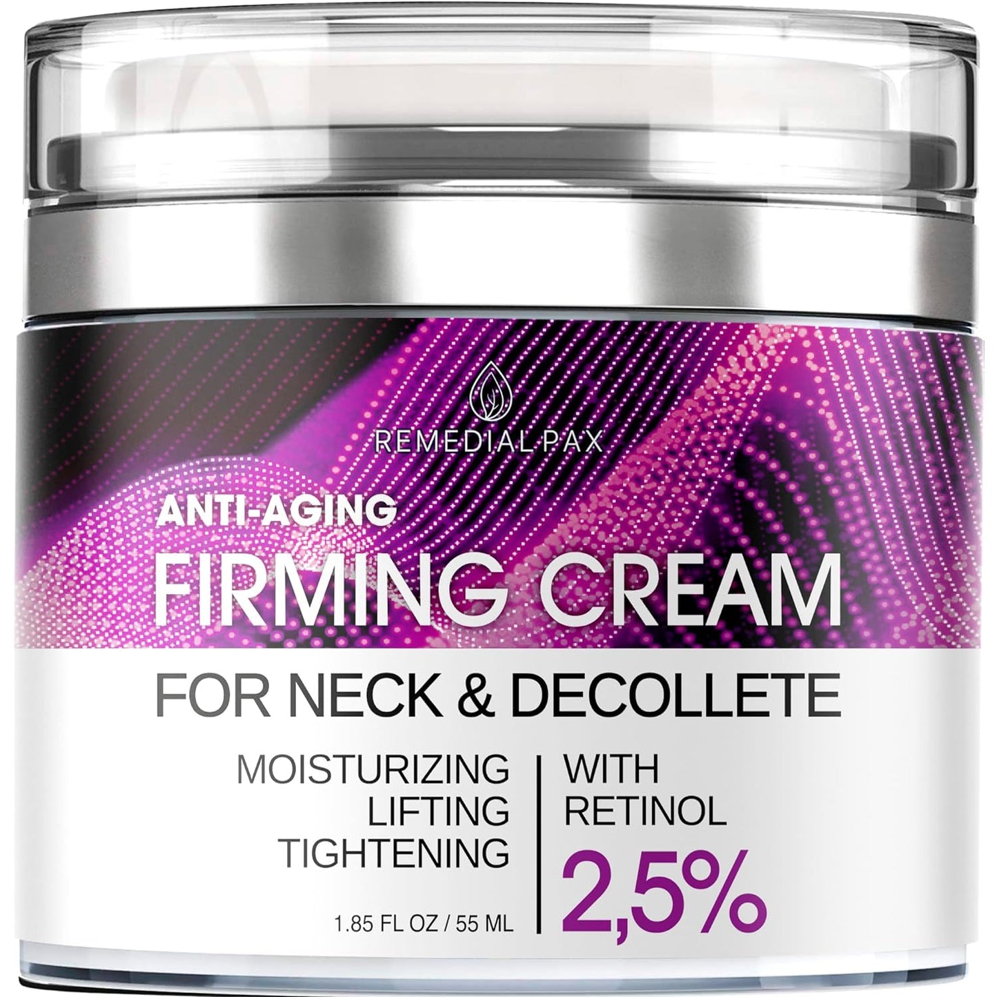 Neck Firming Cream - Anti Aging Facial Moisturizer with Retinol Collagen