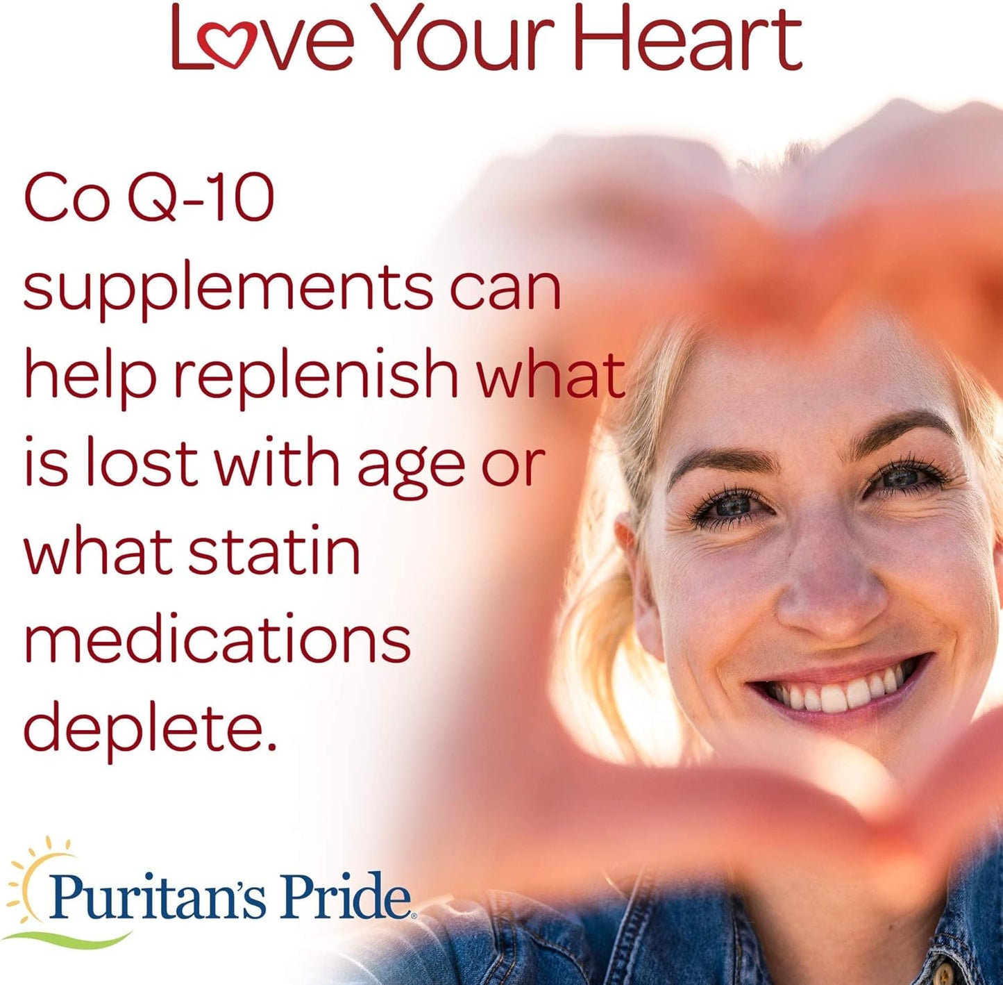 Puritan's Pride Q-Sorb CoQ10 100mg, Supports Heart Health, 60 Rapid Release Softgels