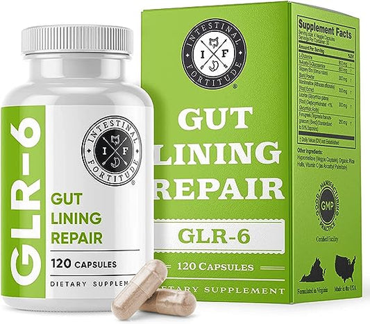 Intestinal Fortitude GLR- Treatment for Adults 120 Capsules