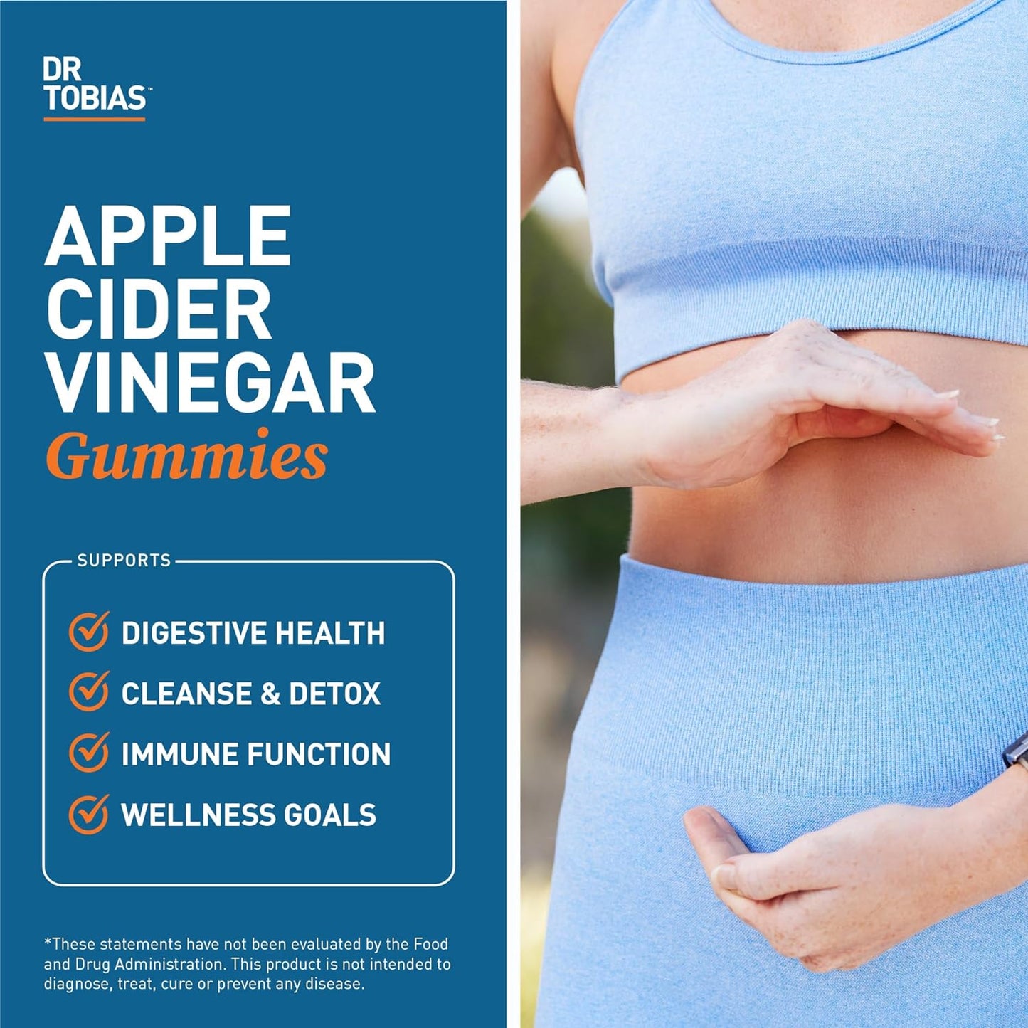 Dr. Tobias Apple Cider Vinegar   60 Gummies