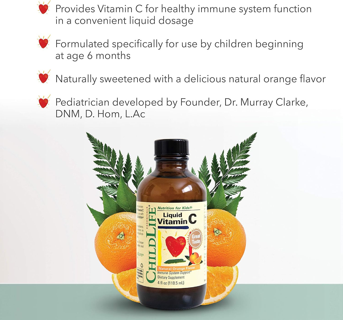 CHILDLIFE ESSENTIALS Liquid Vitamin C  4 Oz Bottle