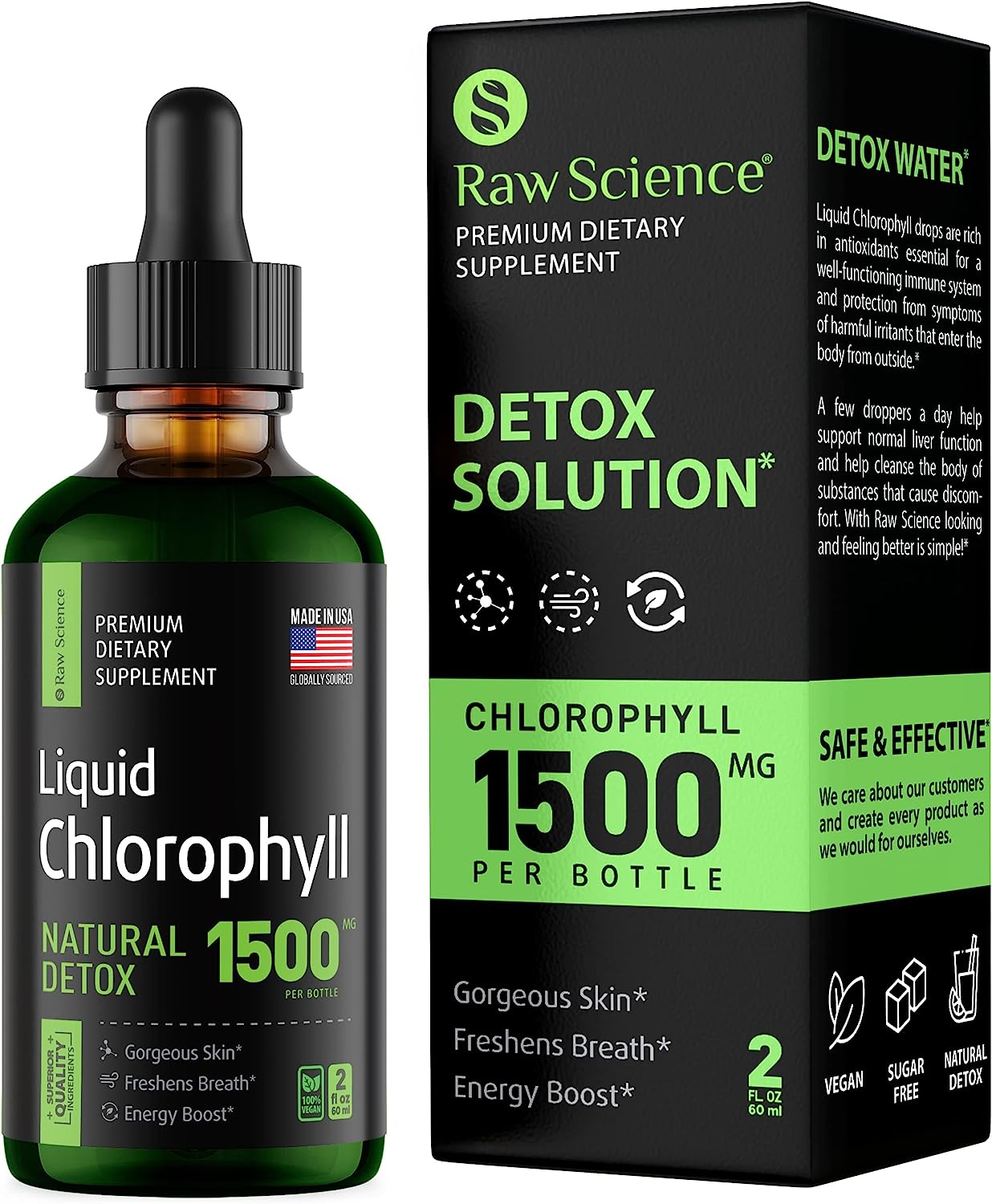 Chlorophyll Liquid Drops - Organic Chlorophyll