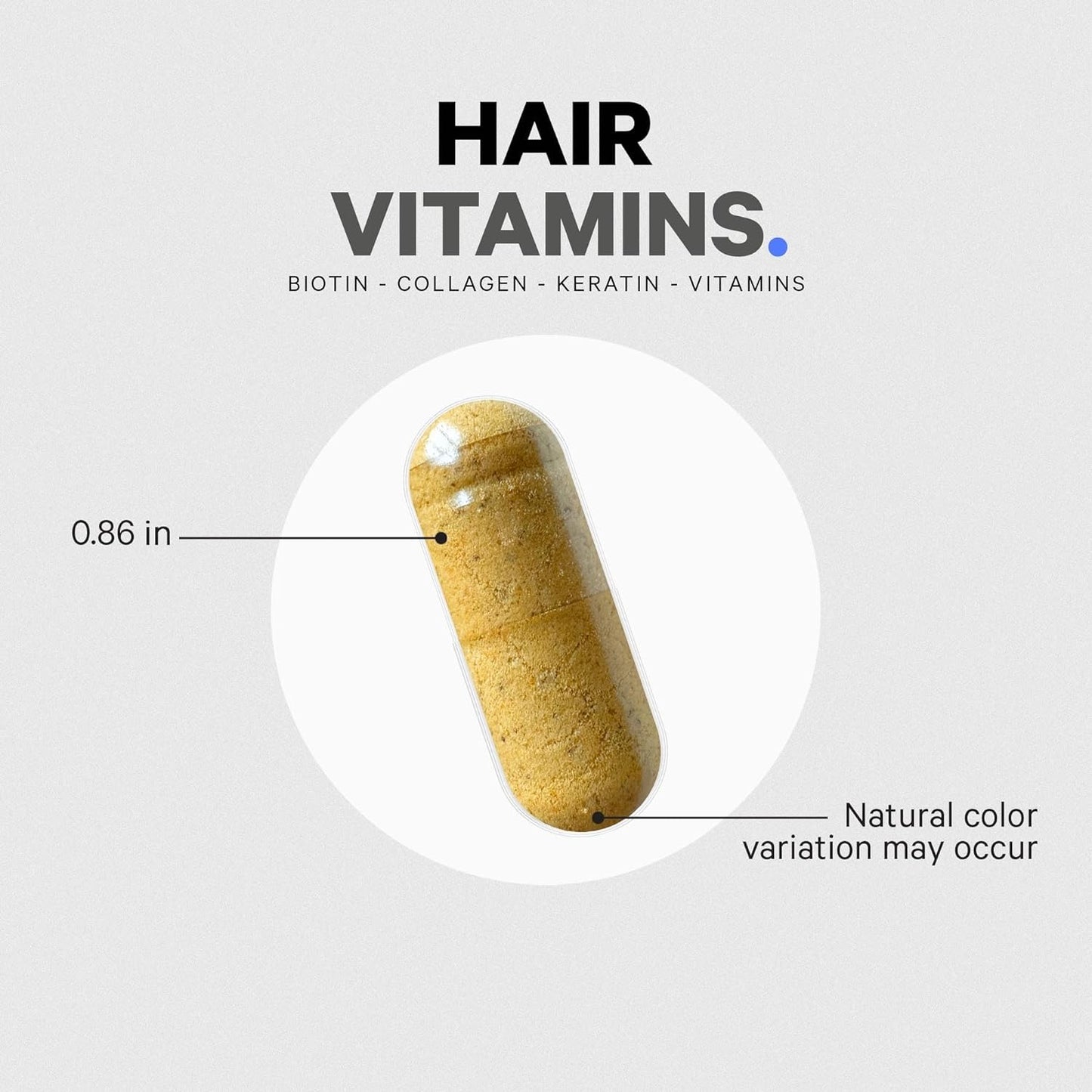 Codeage Hair Vitamins Biotin, Keratin, Collagen 120 Capsules