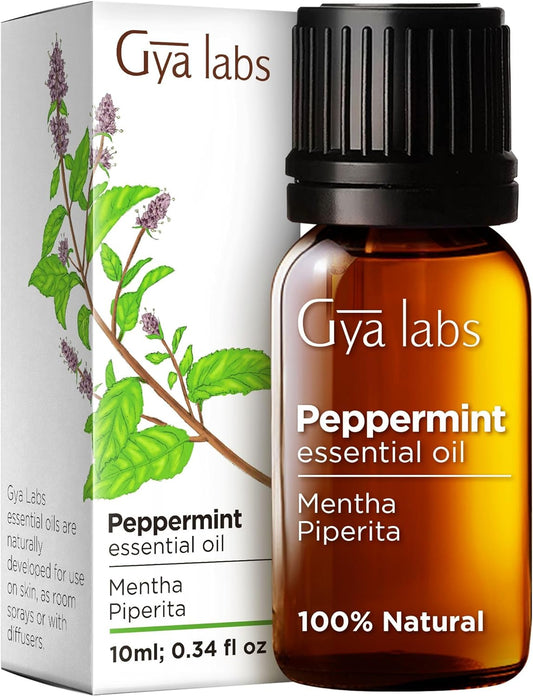 Gya Labs Peppermint Oil for Diffuser - 100% Natural Mint Essential Oils