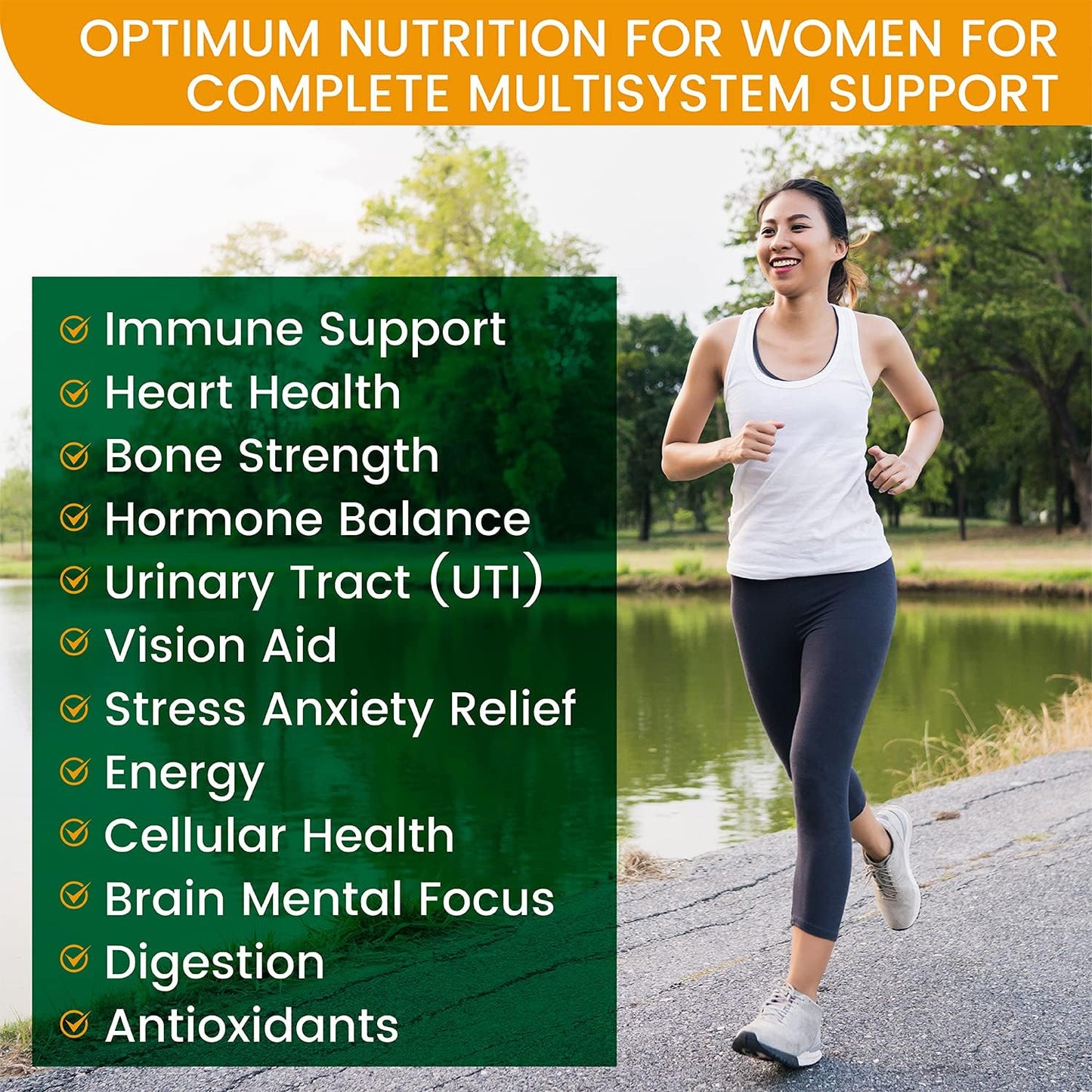 MoxyVites Daily Multivitamin for Women with Iron 90 Vegan Caps