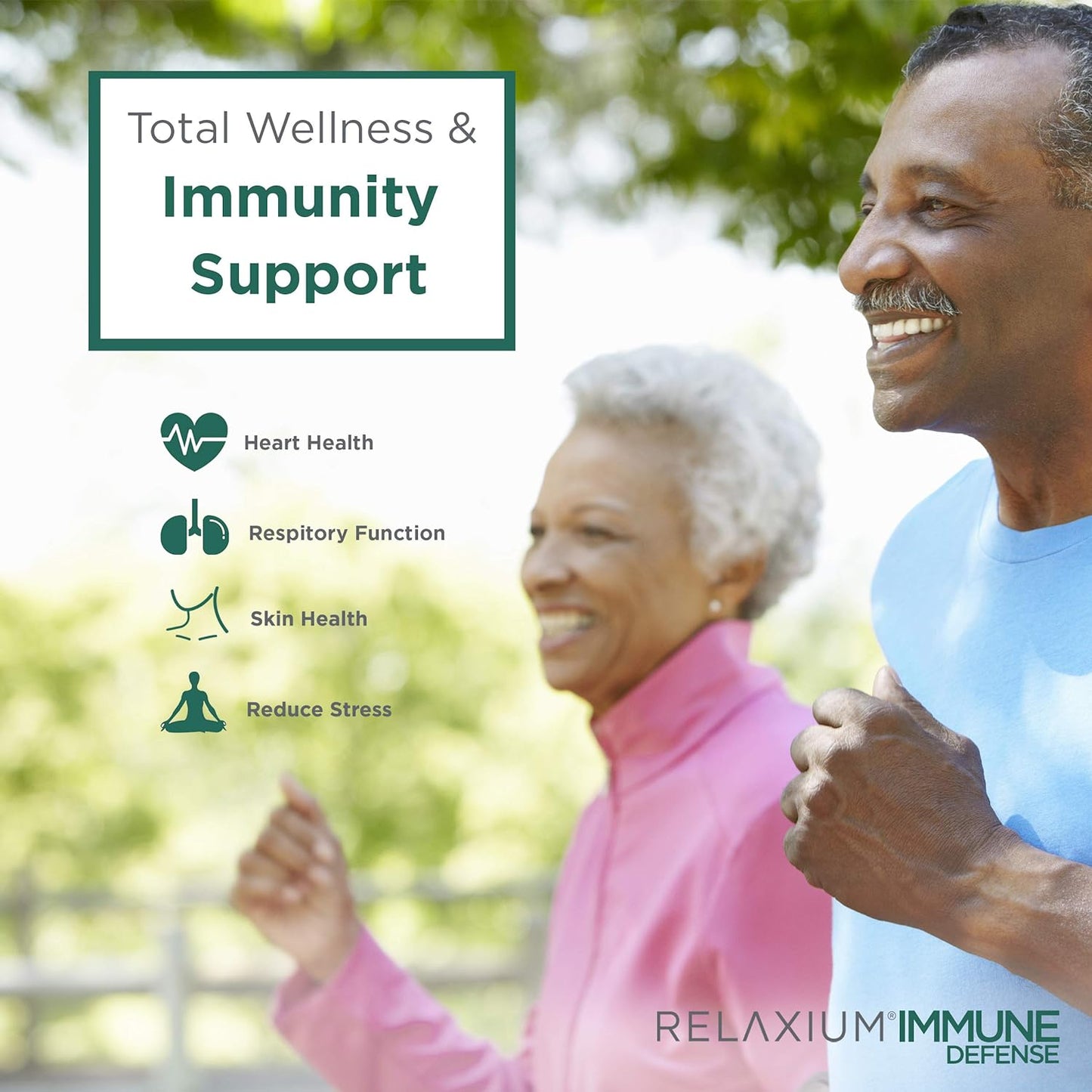 Relaxium Immune Defense, Powerful Immune Support Supplement 60 capsules