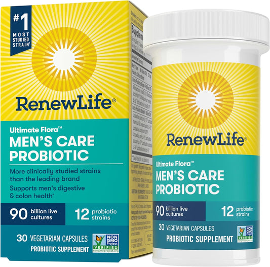 Renew Life Men's Care Probiotic Capsules, 30 count