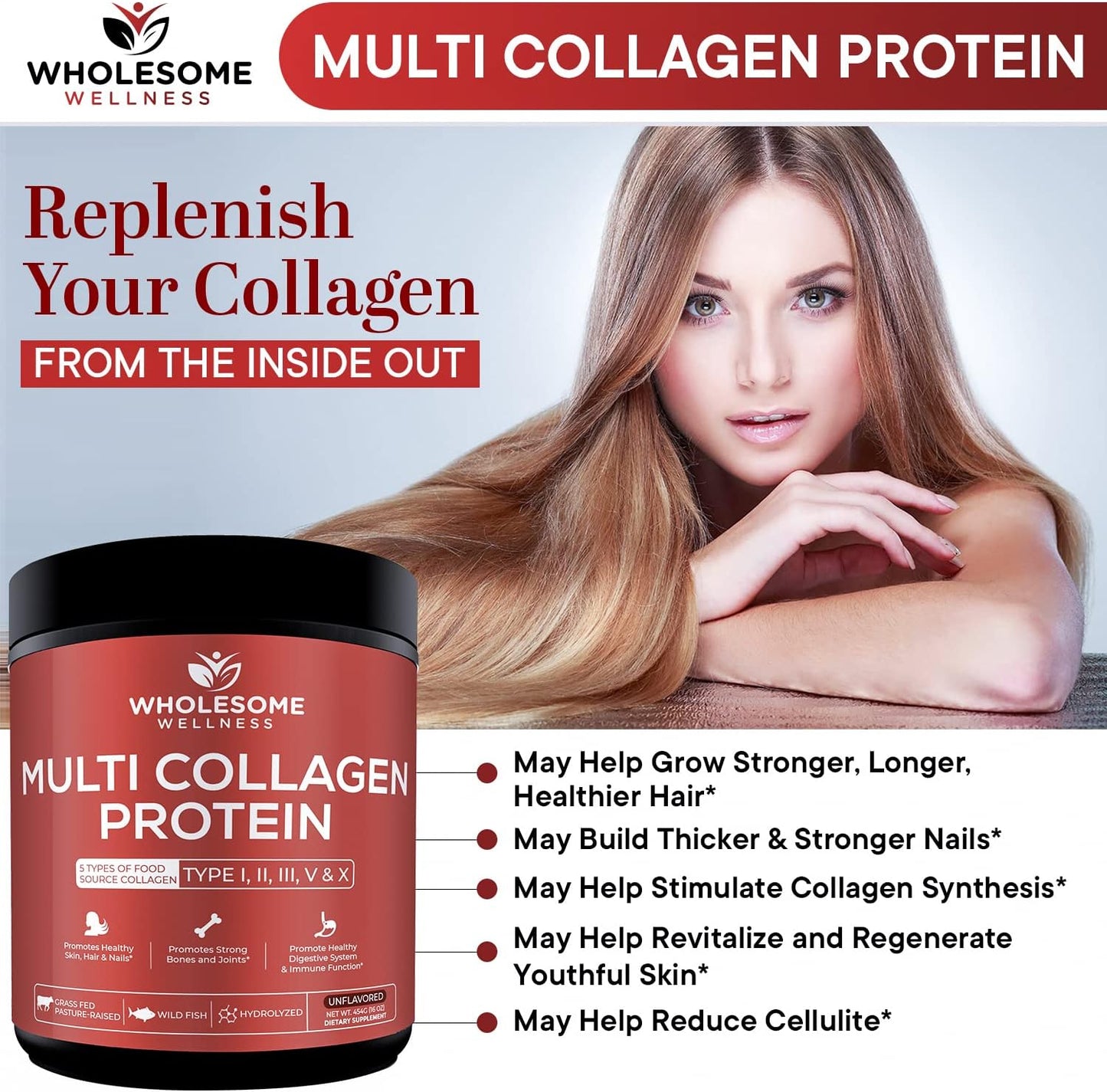 Multi Collagen Protein Powder Hydrolyzed