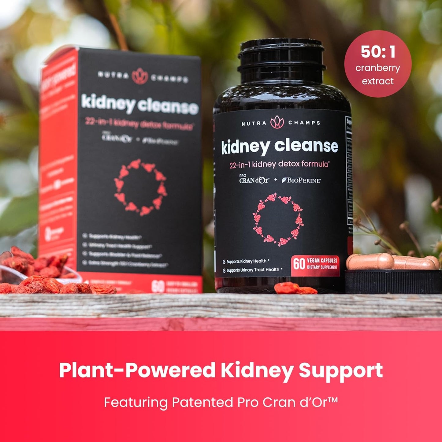 Kidney Cleanse Detox & Repair | 22-In-1 Kidney Health Supplement