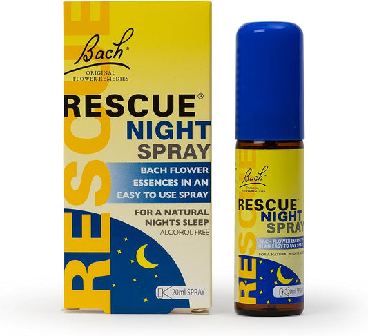 Nelson's Rescue Remedy Night Spray, Flower Essences,  - 20ml Spray Bottle