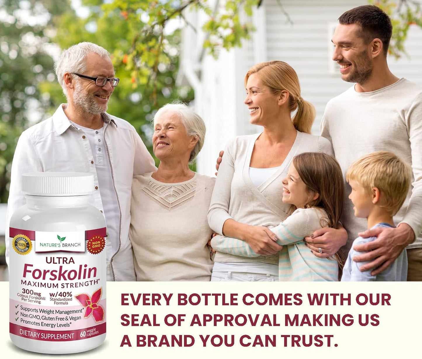 Ultra Pure Forskolin  Max Strength w/ 40% Standardized 60 Diet Pills