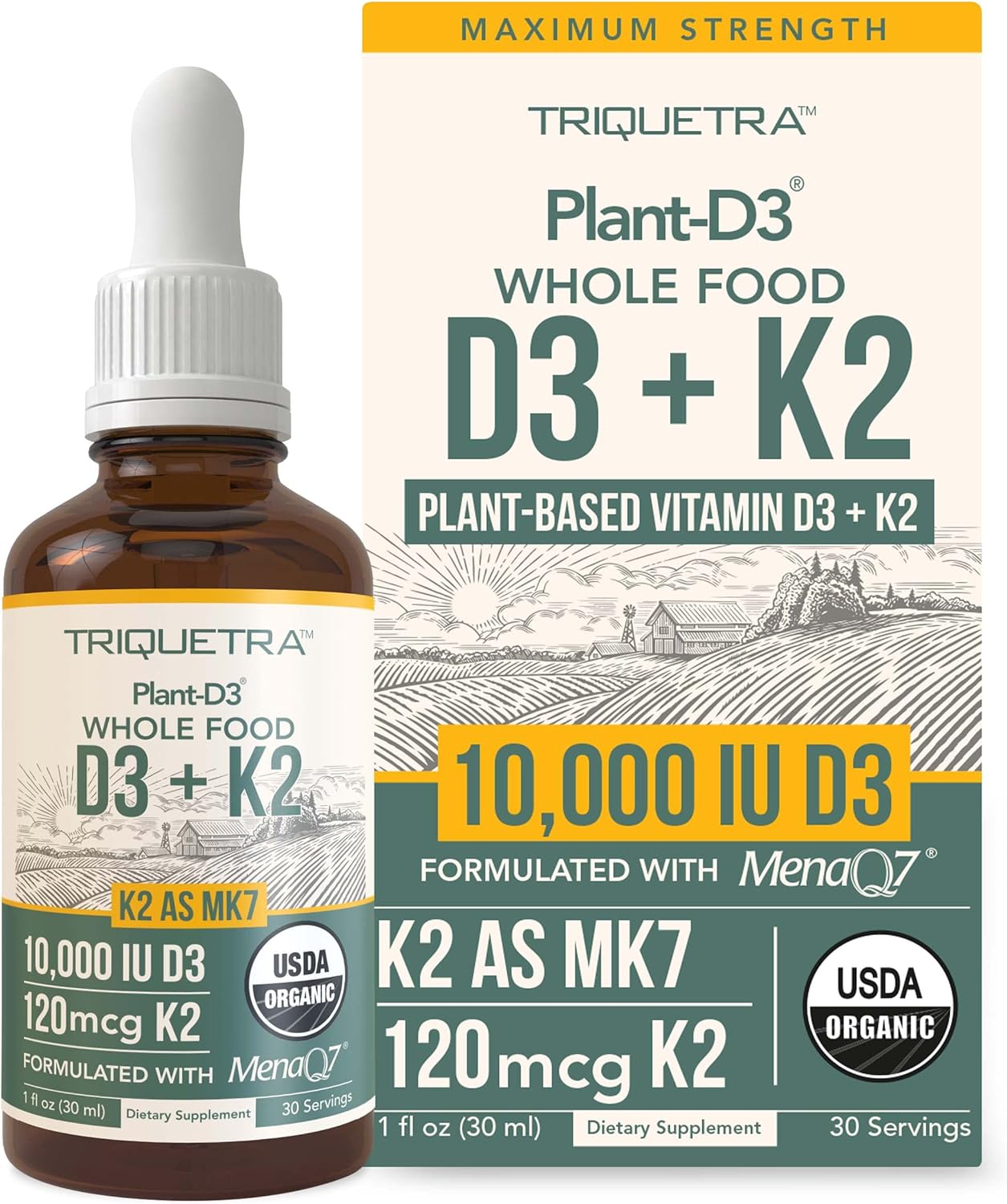 Organic Plant D3 + K2