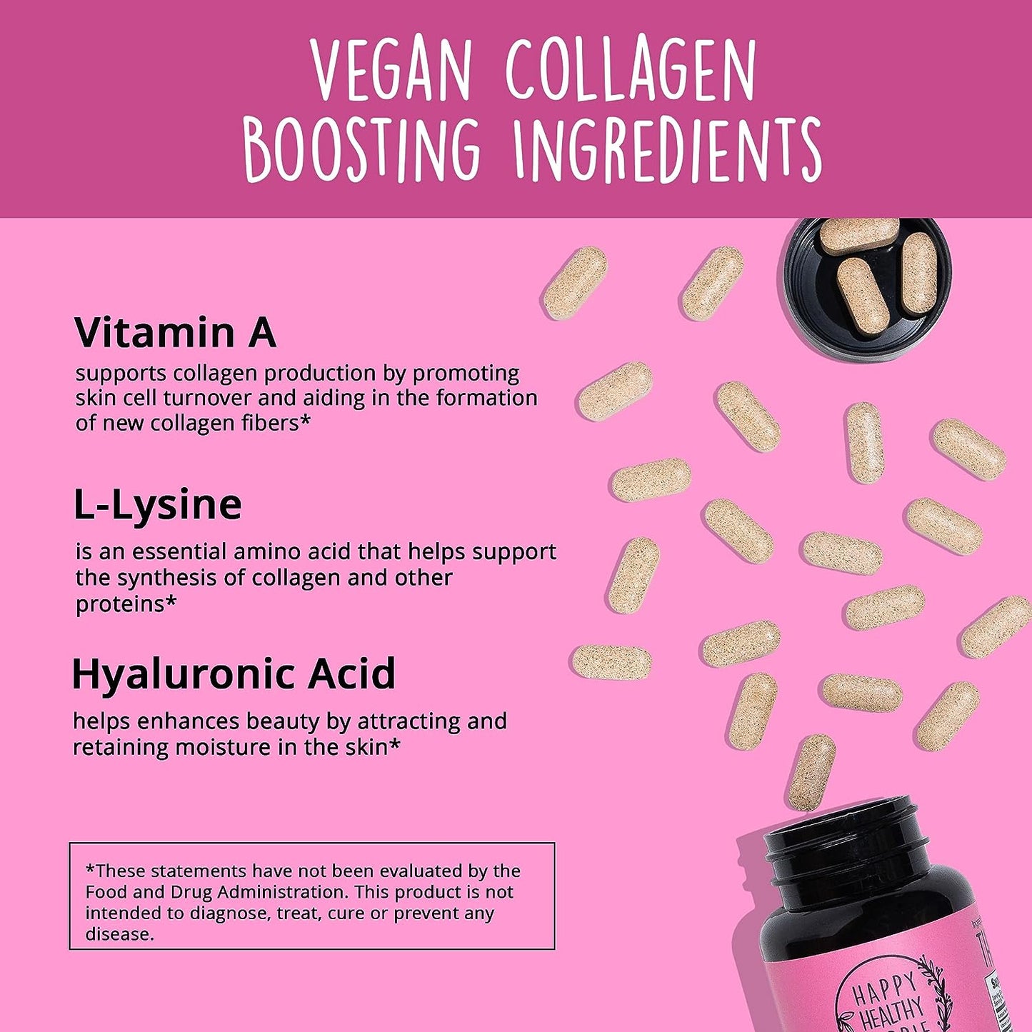 Vegan Collagen Builder – For Youthful Glow 60 count