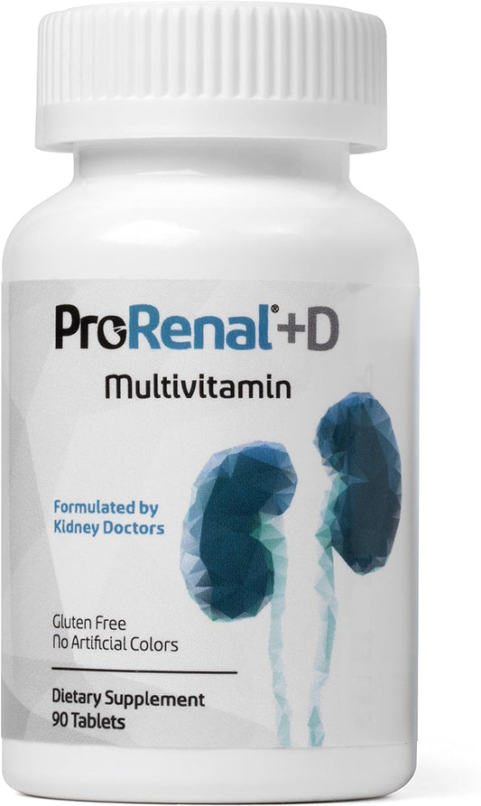 Nephroceuticals ProRenal+D Kidney Multivitamins 90-Day Supply