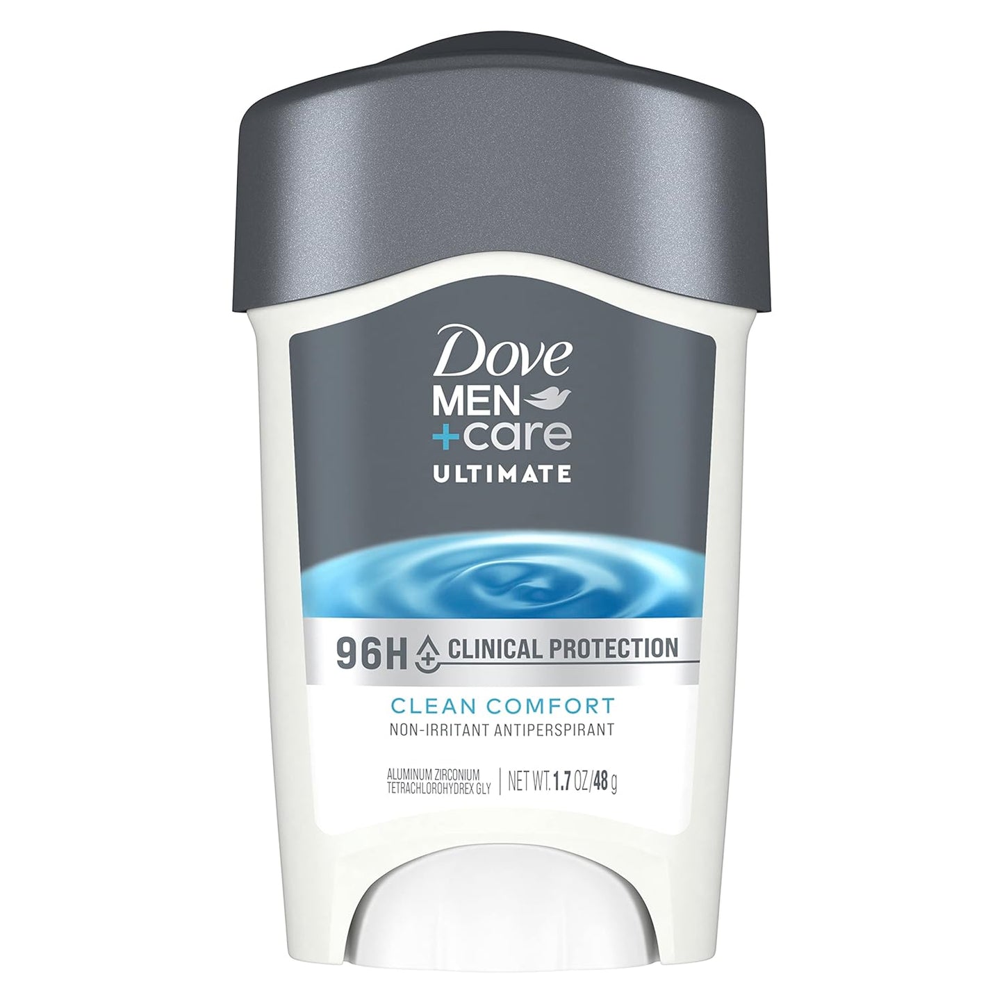 DOVE MEN + CARE Clinical Protection Antiperspirant Clean Comfort Stick for Men 96-Hour Sweat and Odor Protection Clinical Strength 1.7 oz