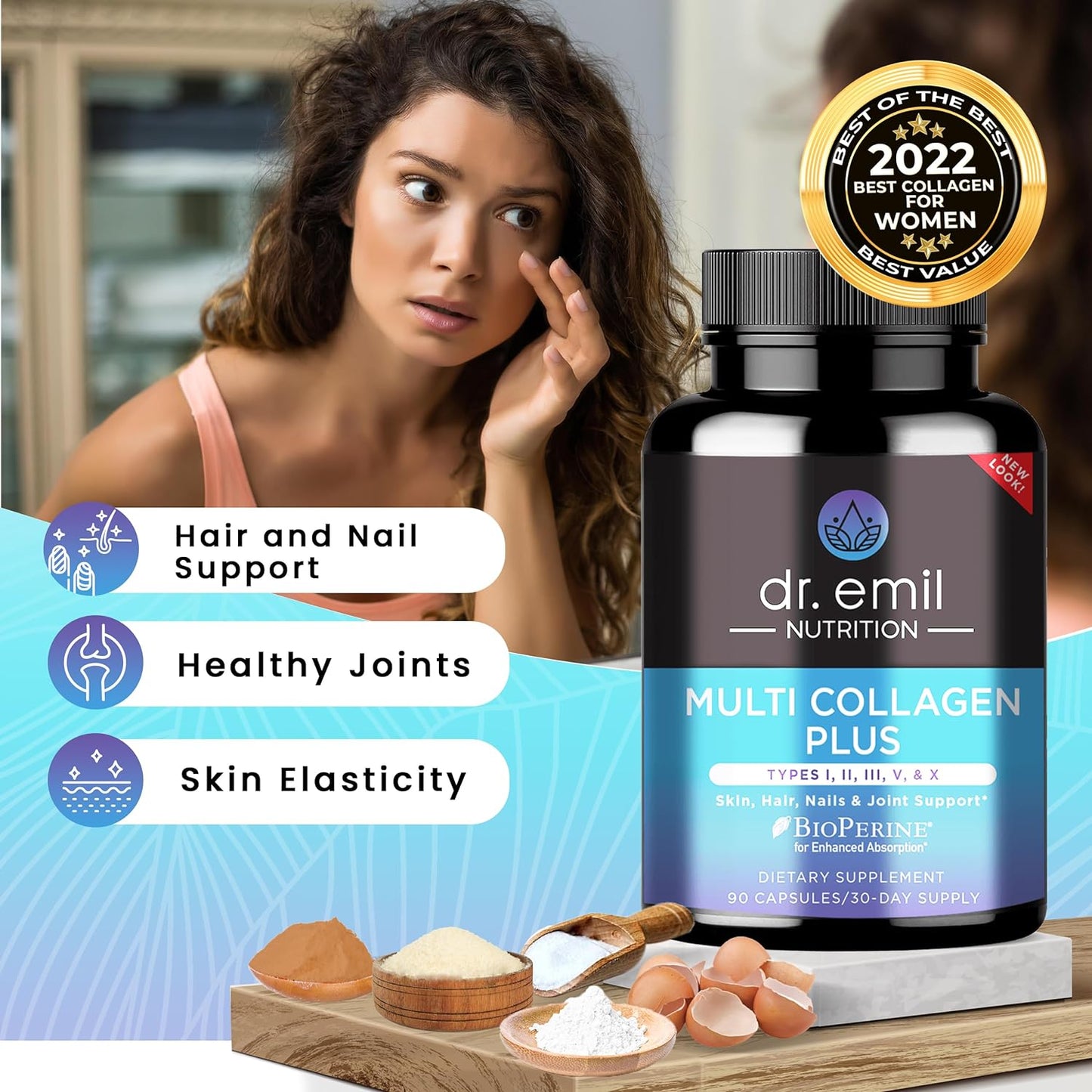 DR EMIL NUTRITION Multi Collagen Pills 90 count