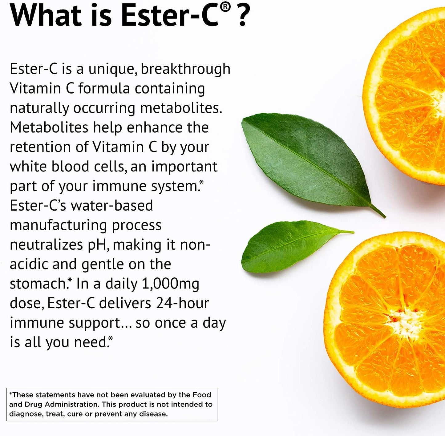 Ester-C® 500 mg with Citrus Bioflavonoids Capsules 120