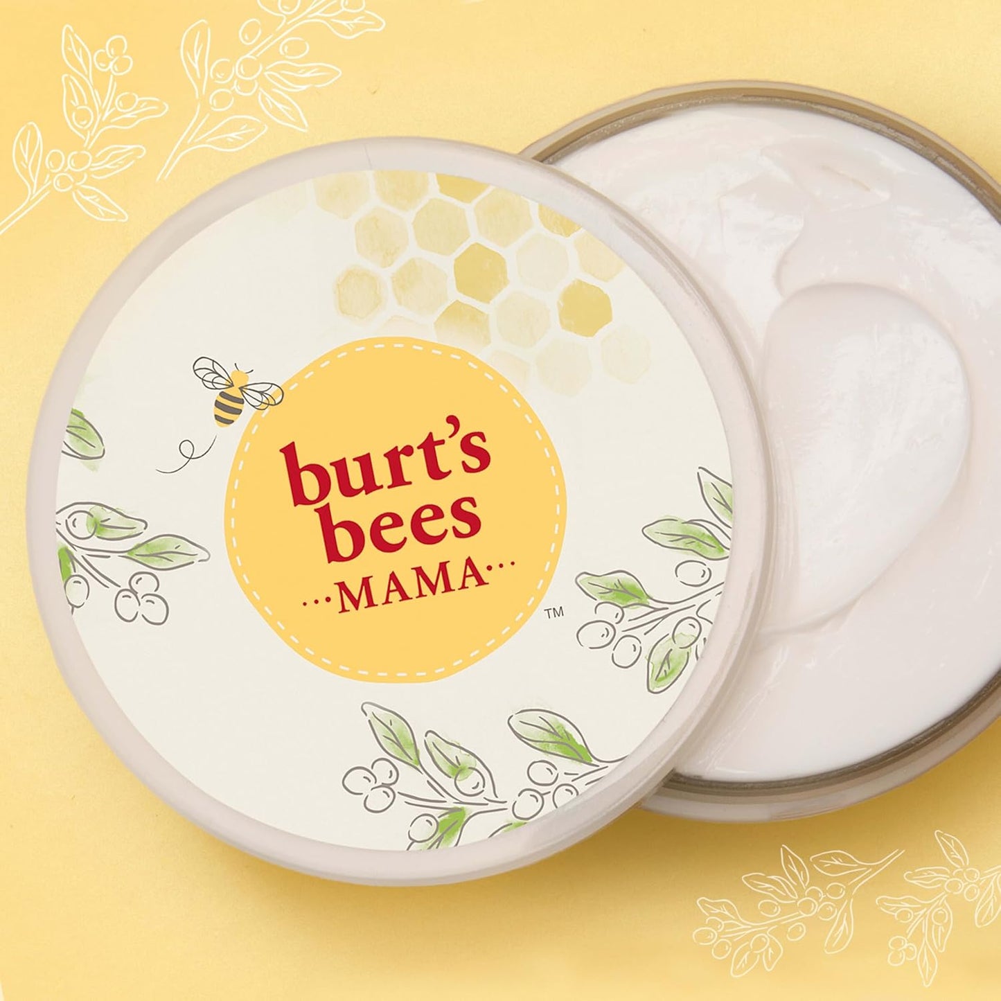 Burt's Bees Mama Belly Butter, Stretch Mark Cream ,6.5 Oz Tub