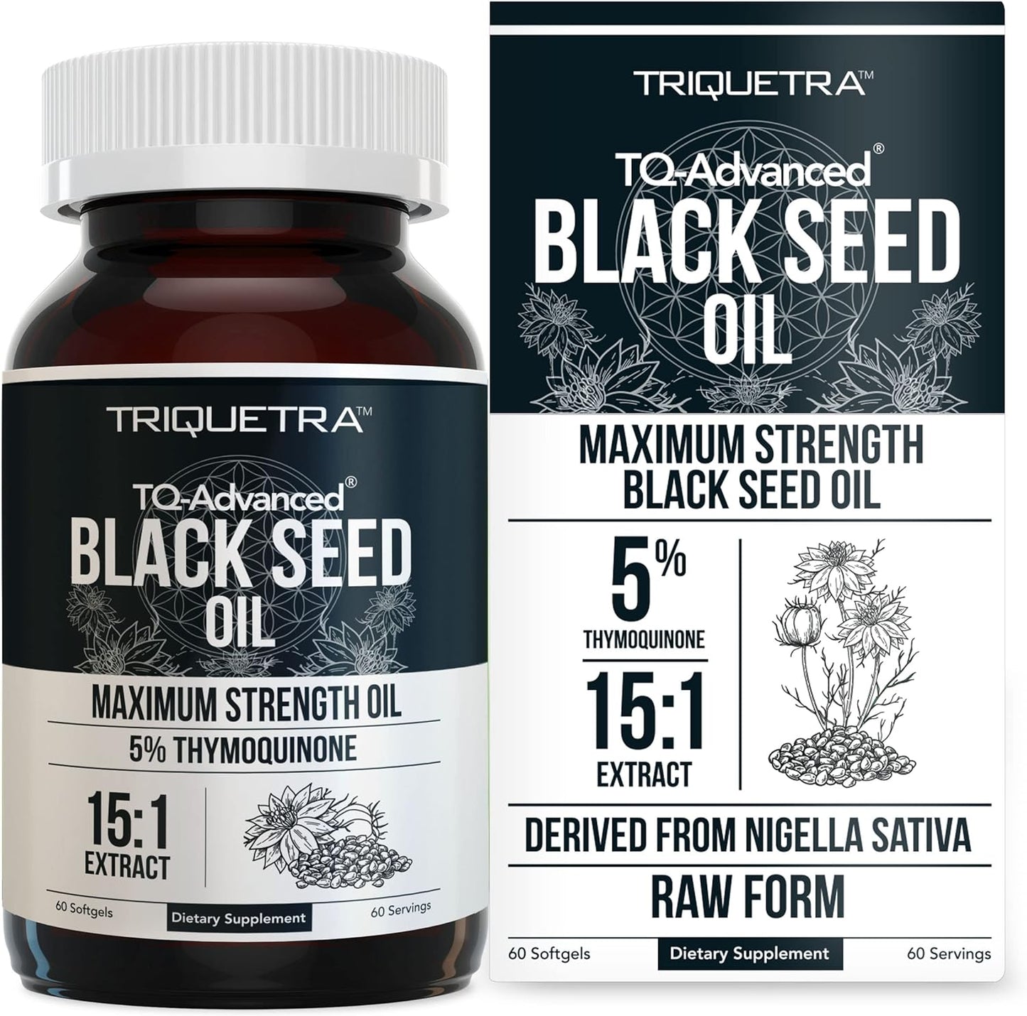 Black Seed Oil TQ-Advanced® Maximum Strength 60 Capsules