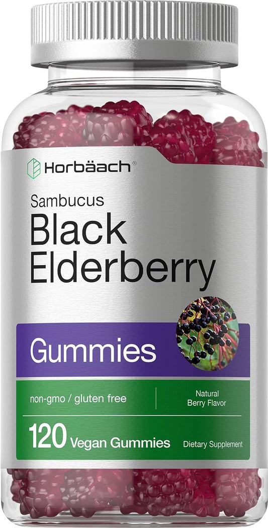 Sambucus Black Elderberry Gummies 120 Count