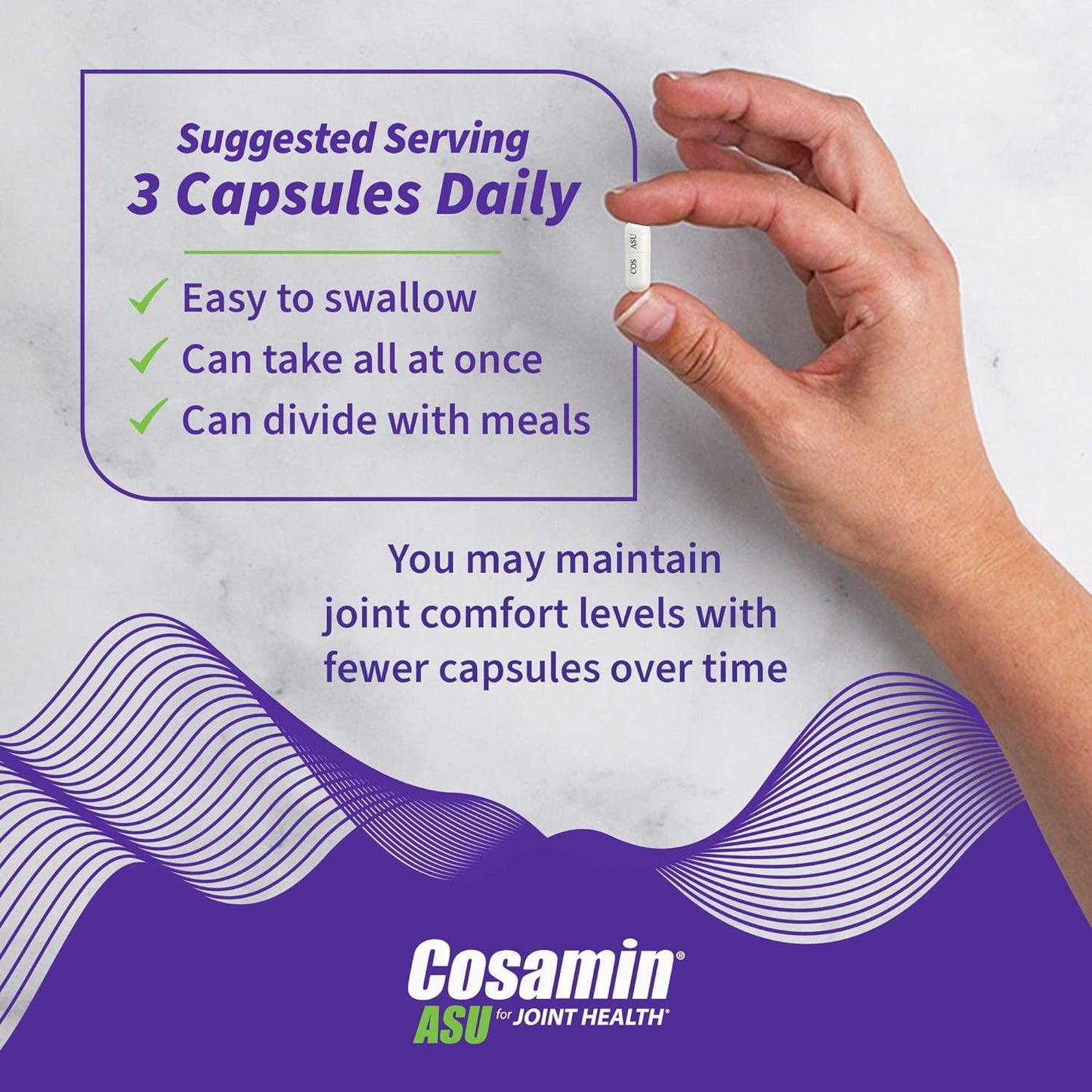 Cosamin ASU Joint Health Supplement –90 Capsules