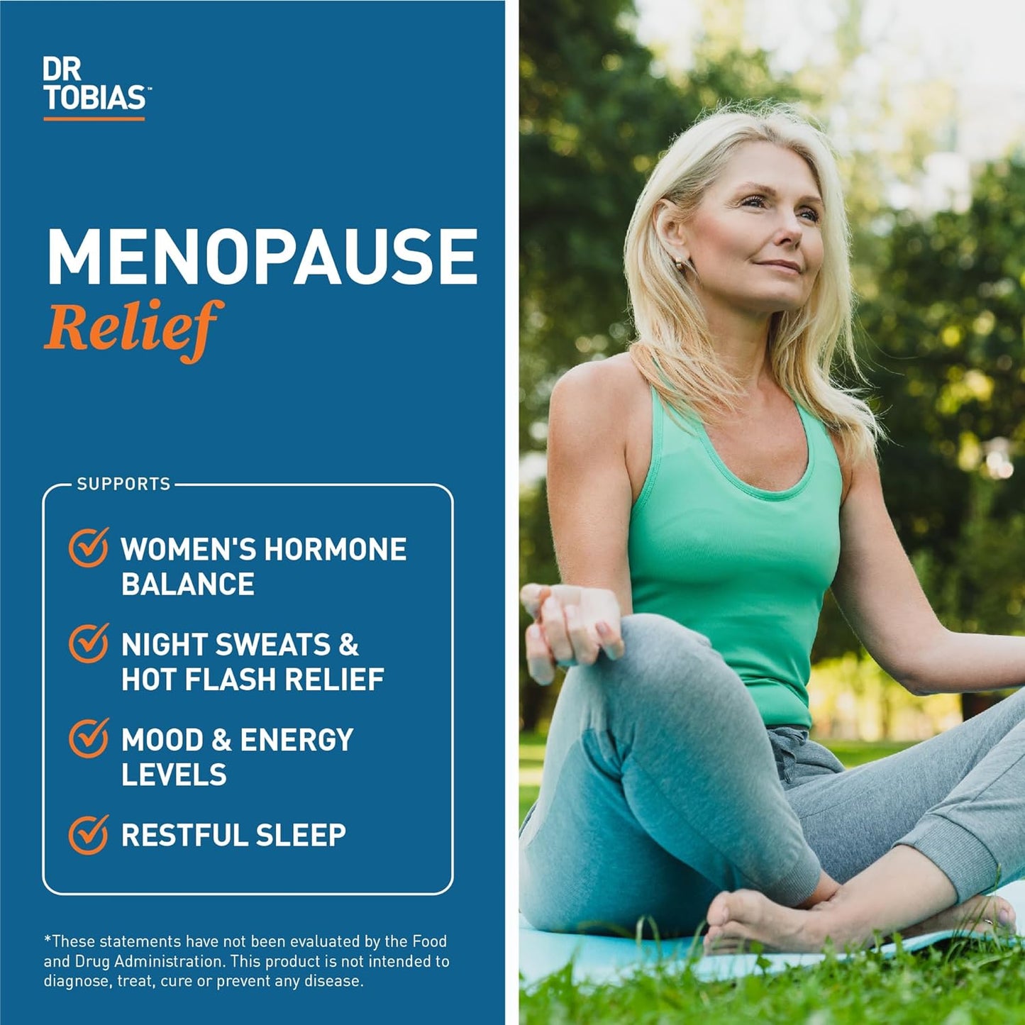 Dr. Tobias Menopause Relief  60 Capsules