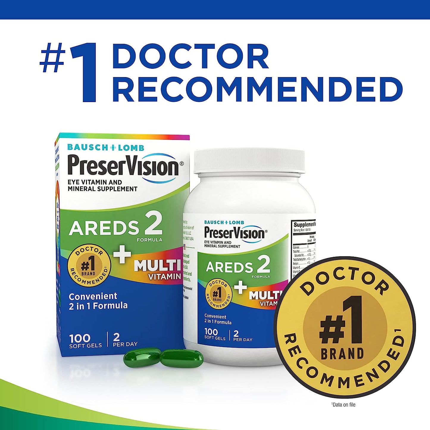 PreserVision AREDS 2 + Multivitamin 100 Count