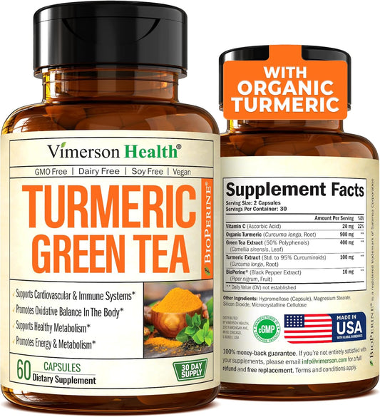 Green Tea Extract -  60 Capsules