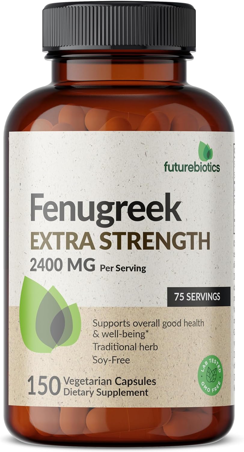 Futurebiotics Fenugreek Extra Strength 150 Vegetarian Capsules