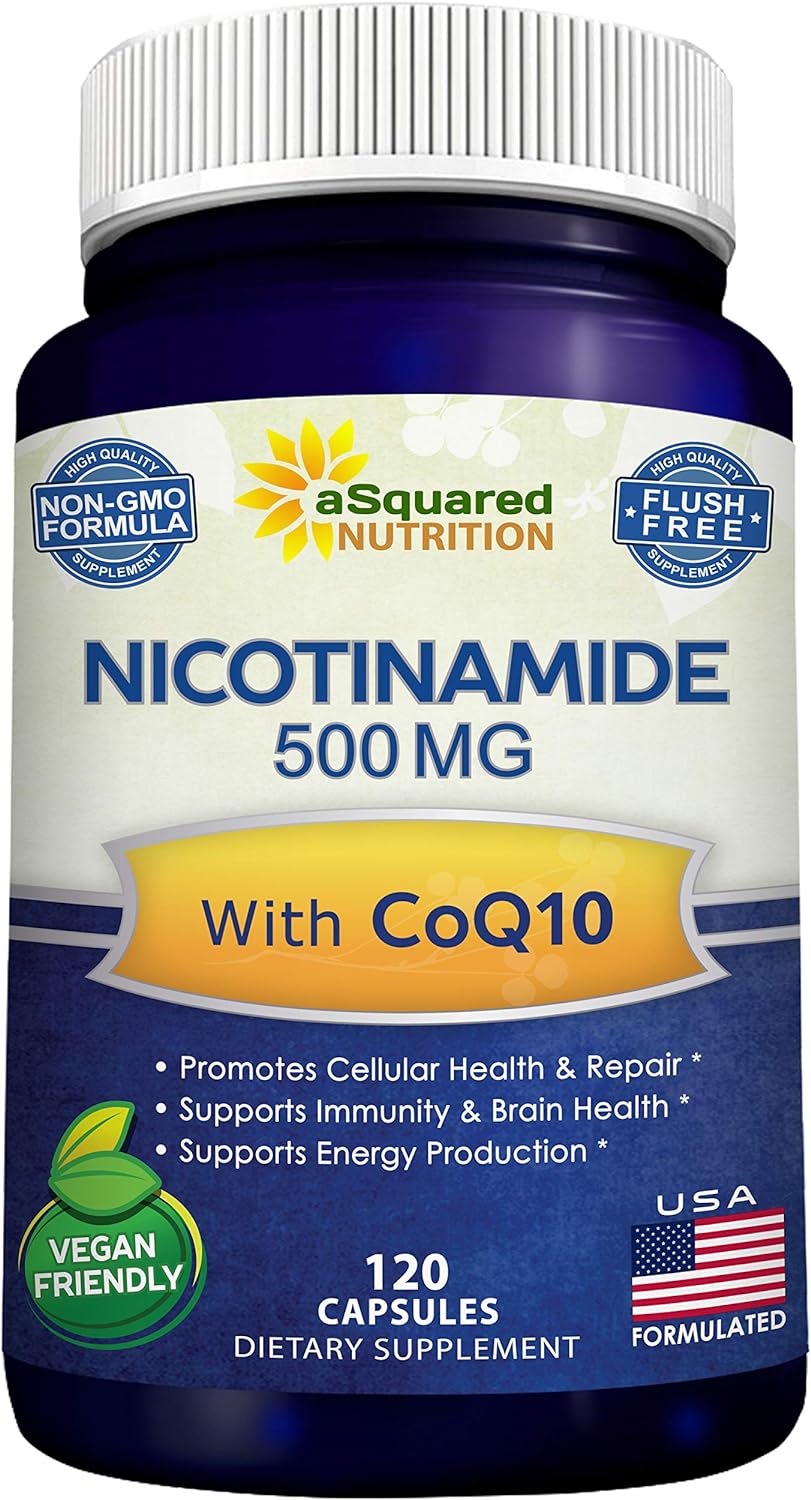 Nicotinamide with CoQ10 (120 Capsules)