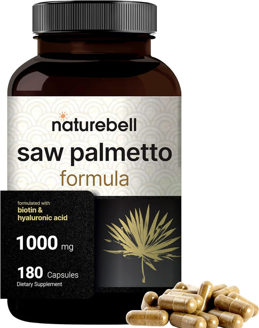 NatureBell Saw Palmetto Supplement 180 Capsules