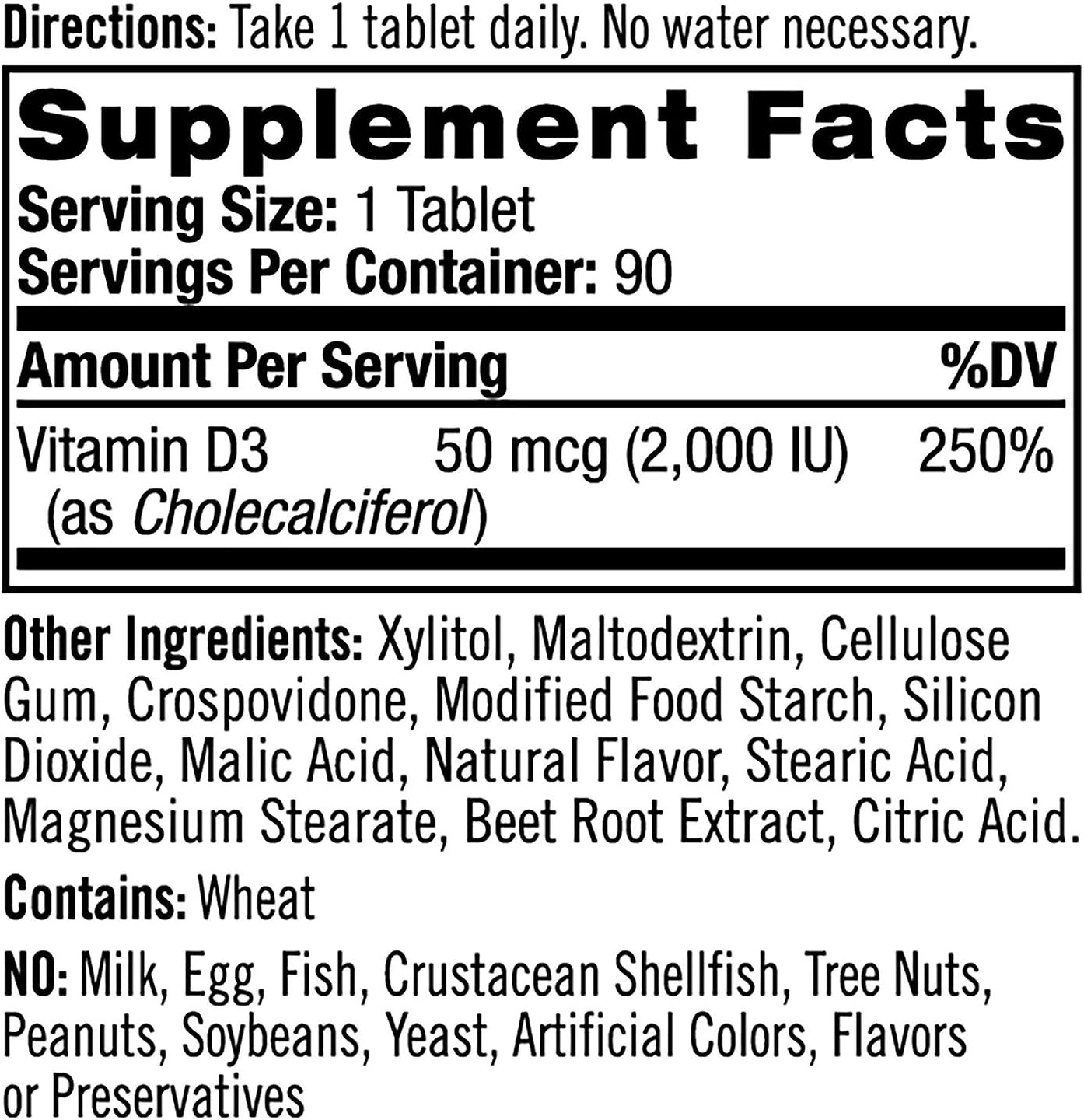 Natrol Vitamin D3, Support Your Immune Health, Strawberry, 90 Count