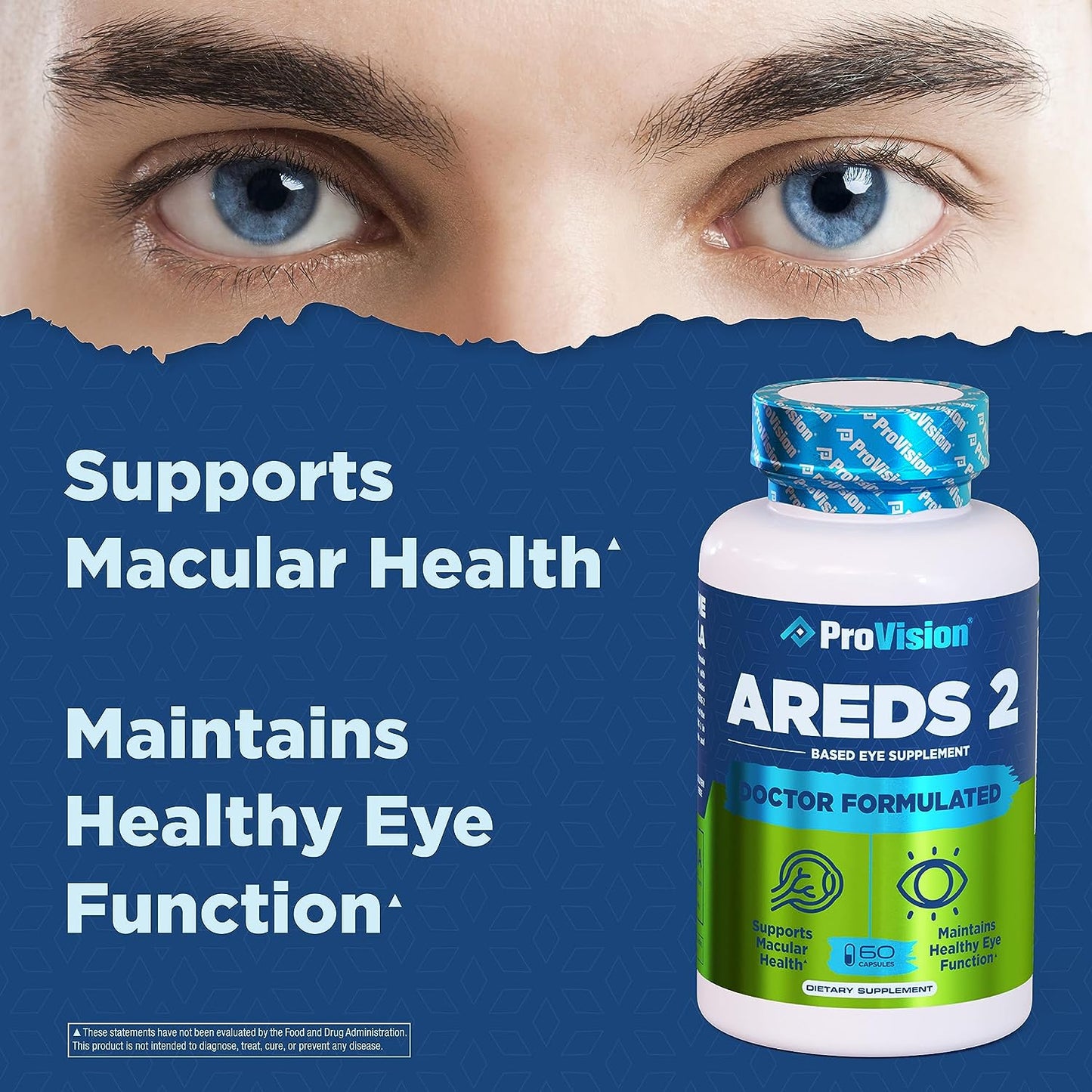 ProVision AREDS 2 Eye Vitamins - Enhance Vision Supplements