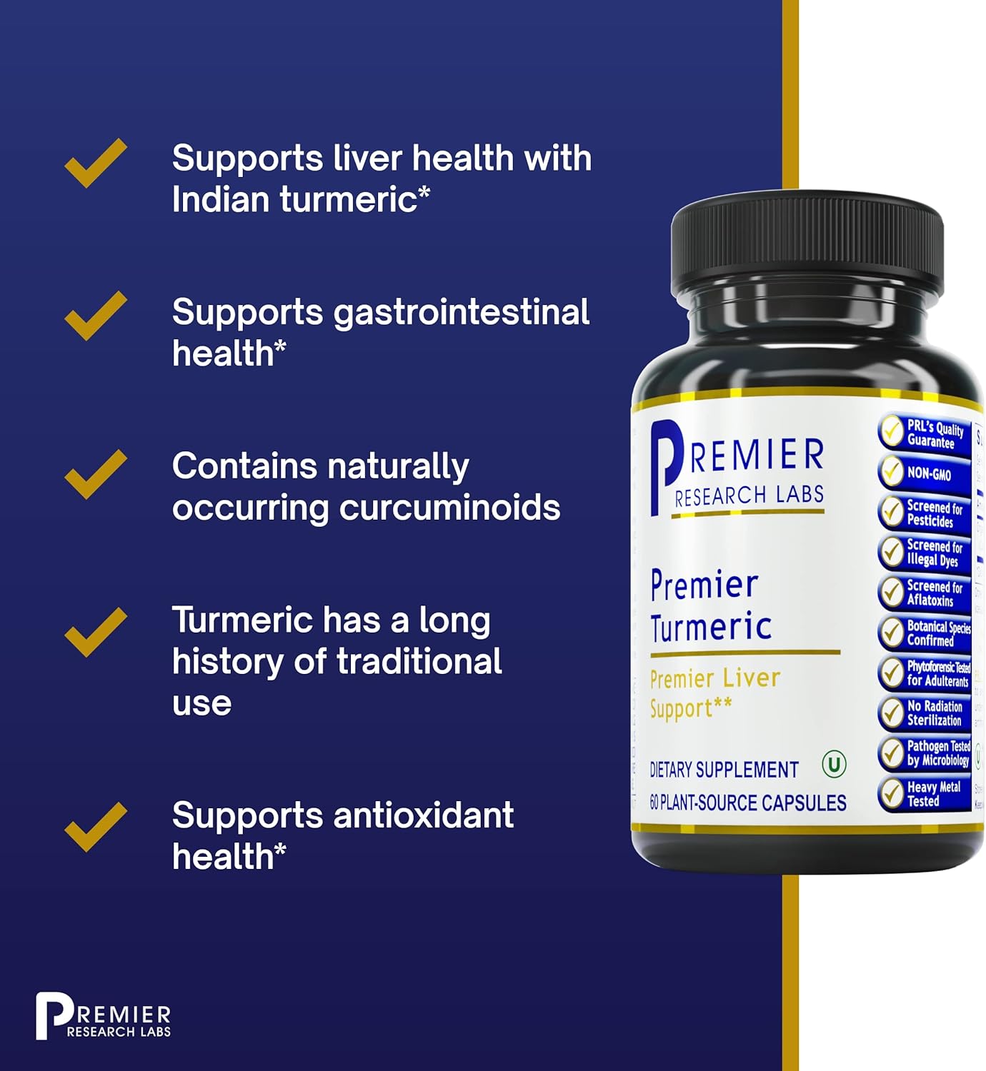 Premier Turmeric, 60 Capsules