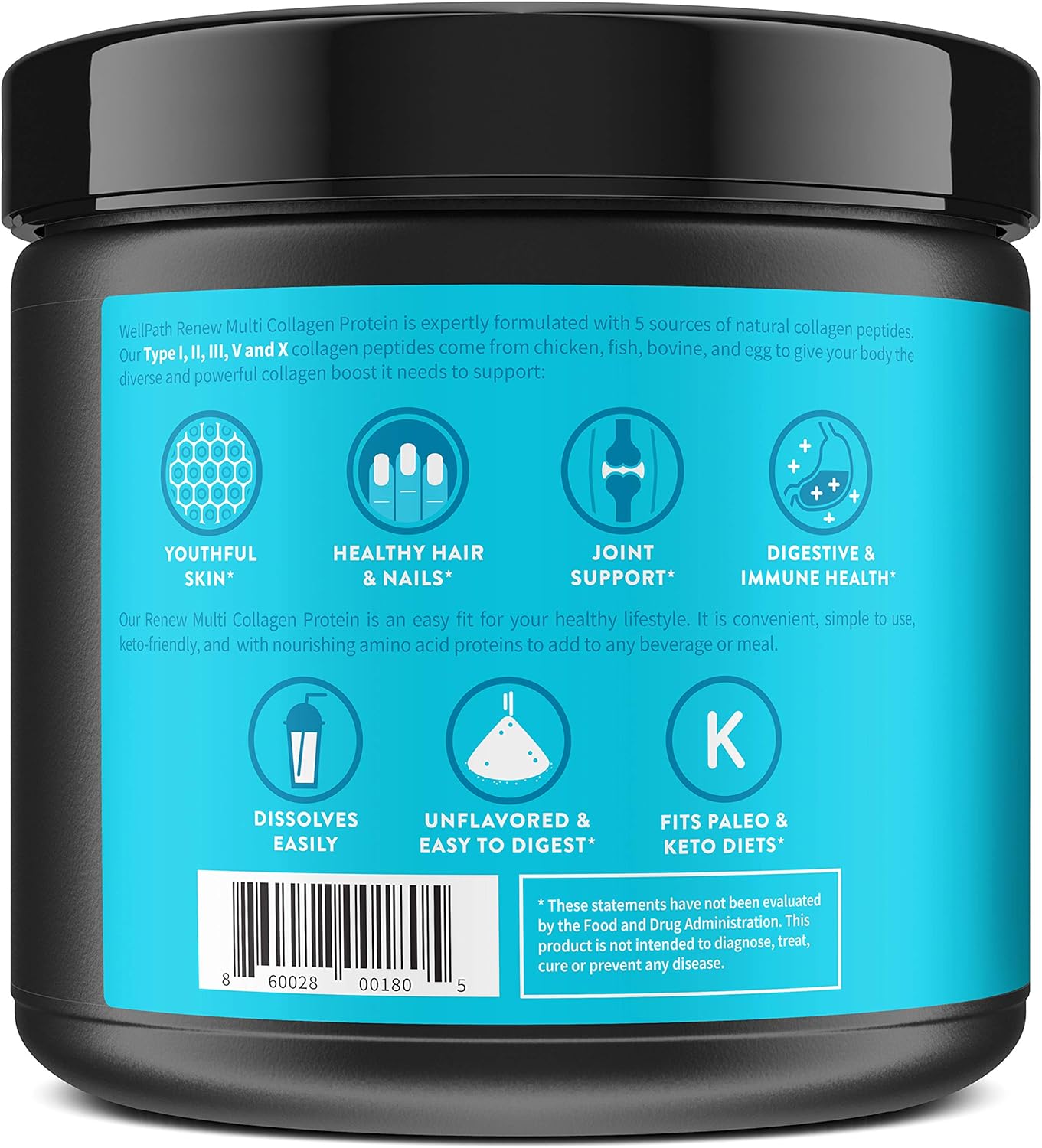 WellPath Renew Multi Collagen Protein Powder