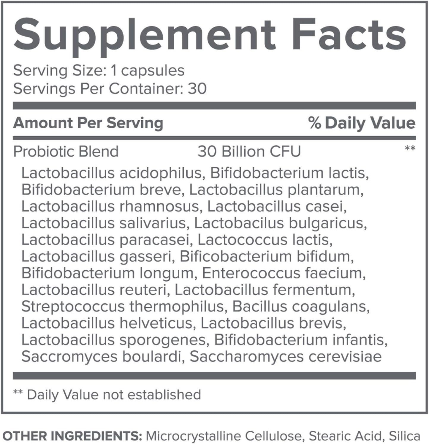 Gundry MD® 24 Strain Probiotic with 30 Billion CFUs, 30 Count