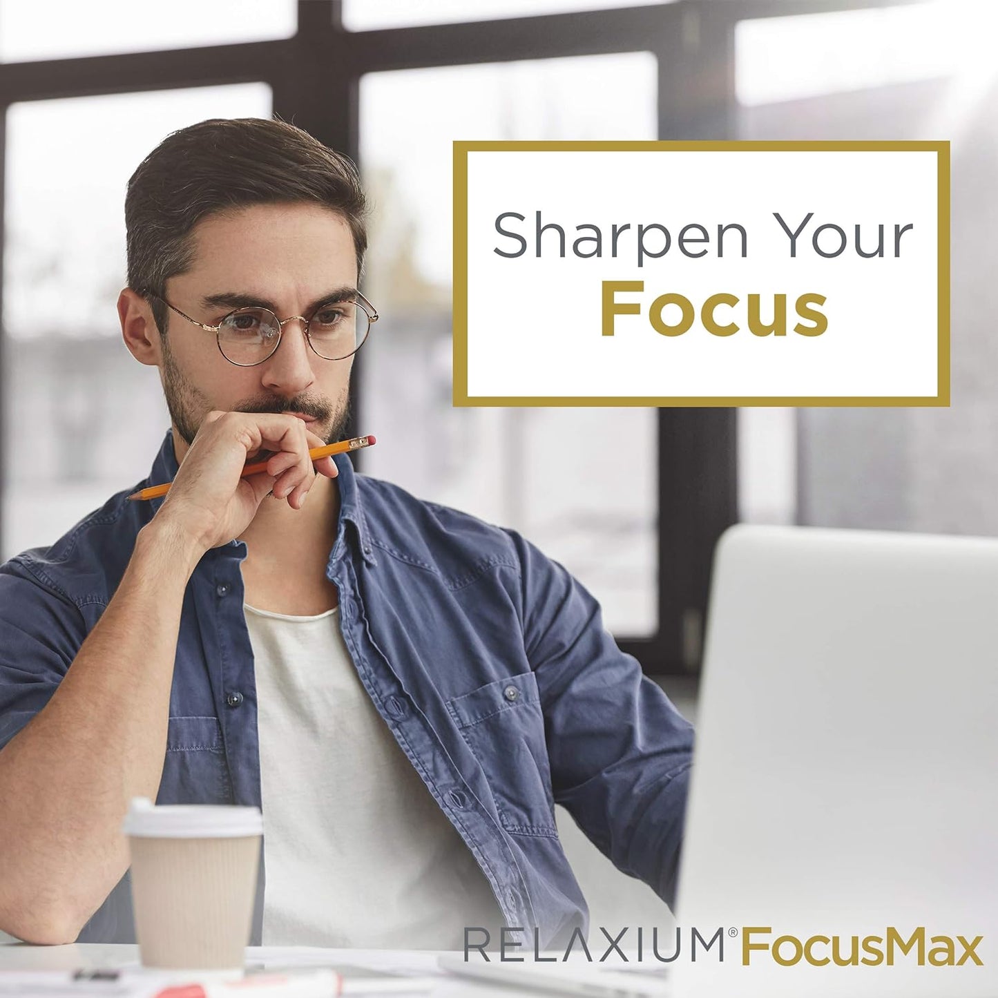 Relaxium Focus Max, Brain & Focus Health Supplement