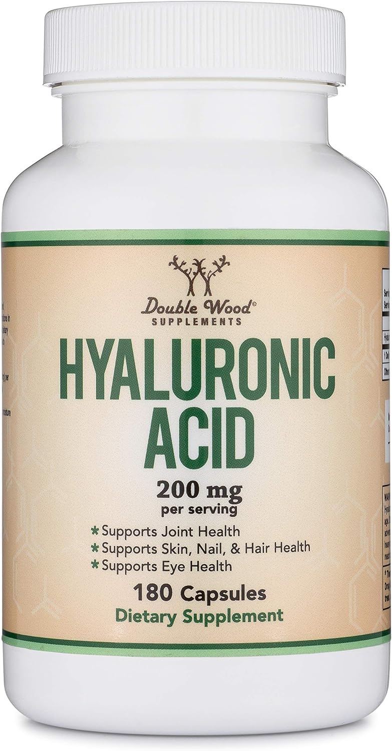 Hyaluronic Acid Supplements -180 Capsules