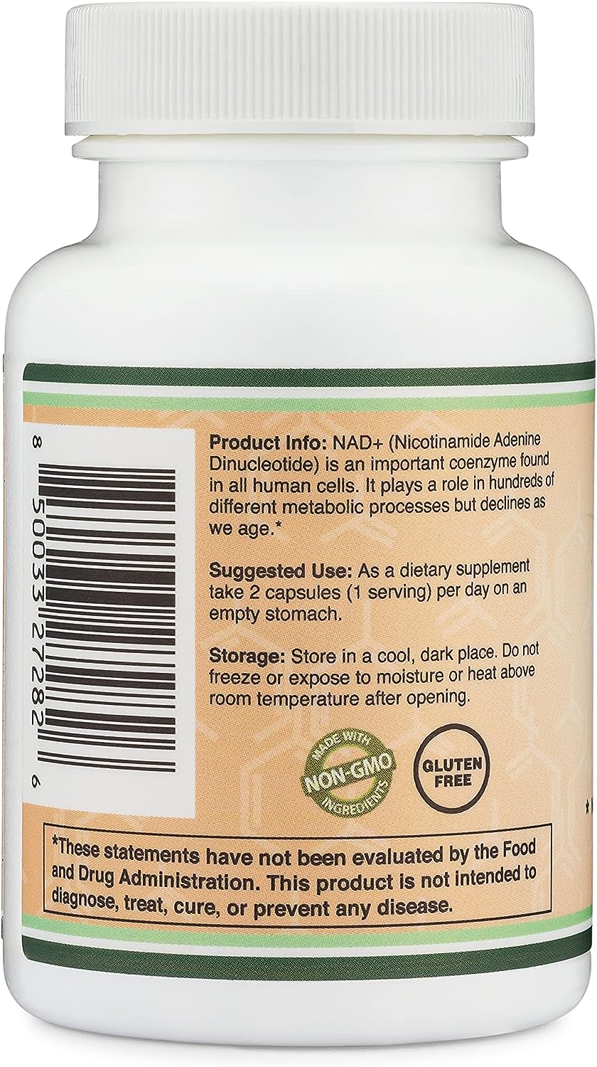 NAD + Booster Similar to Nicotinamide Riboside 60 capsules