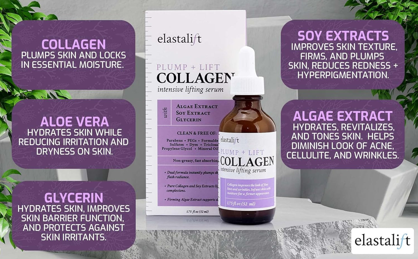 Elastalift Collagen Serum For Face Serum For Skin