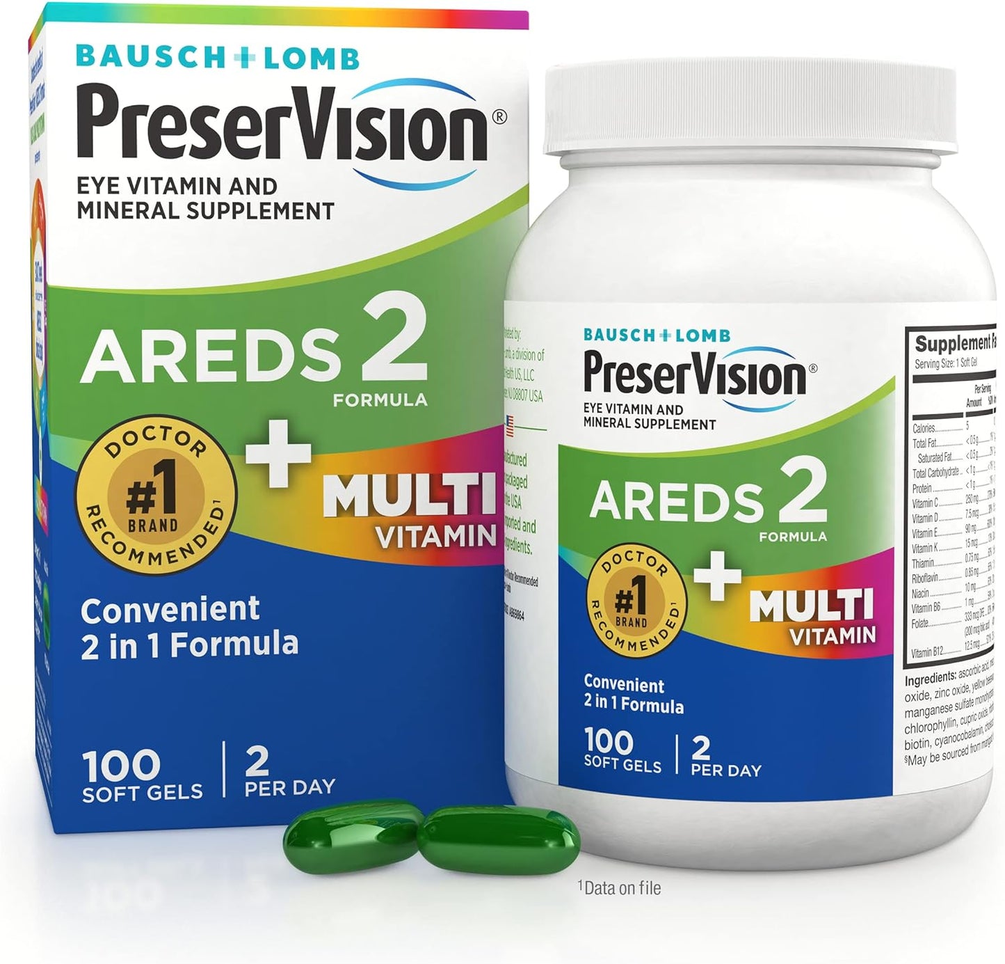 PreserVision AREDS 2 + Multivitamin 100 Count