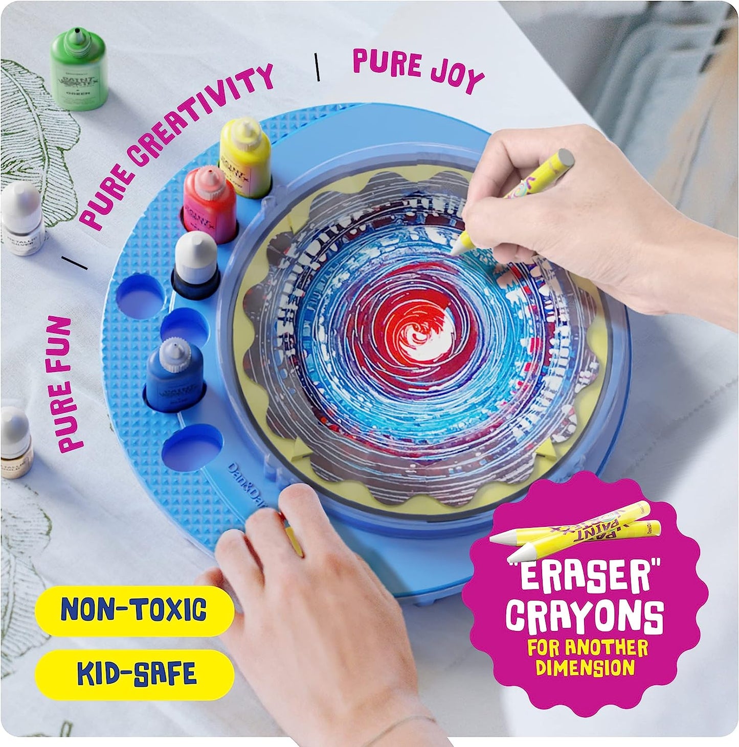 Dan&Darci Paint Spin Art Machine Kit for Kids