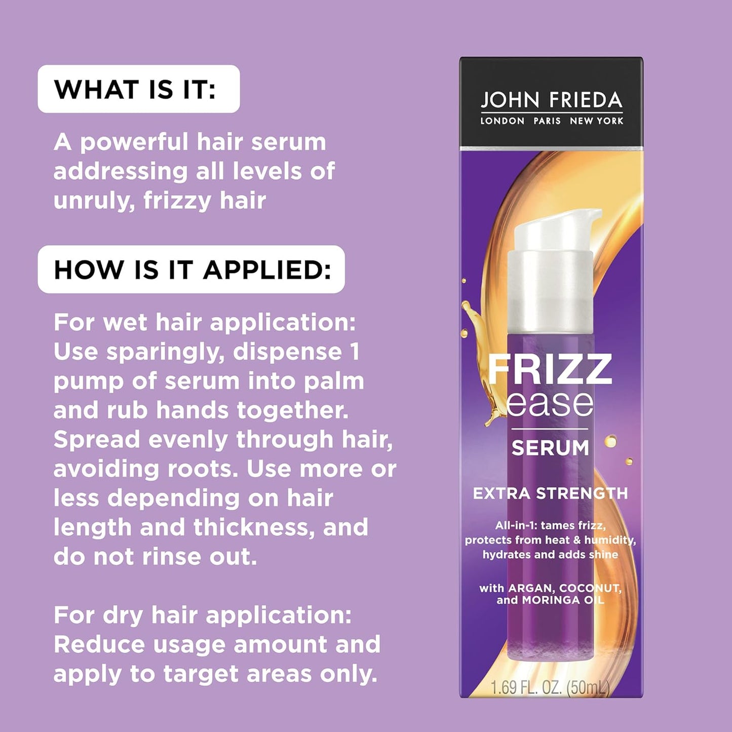 John Frieda Frizz Ease Extra Strength Hair Serum