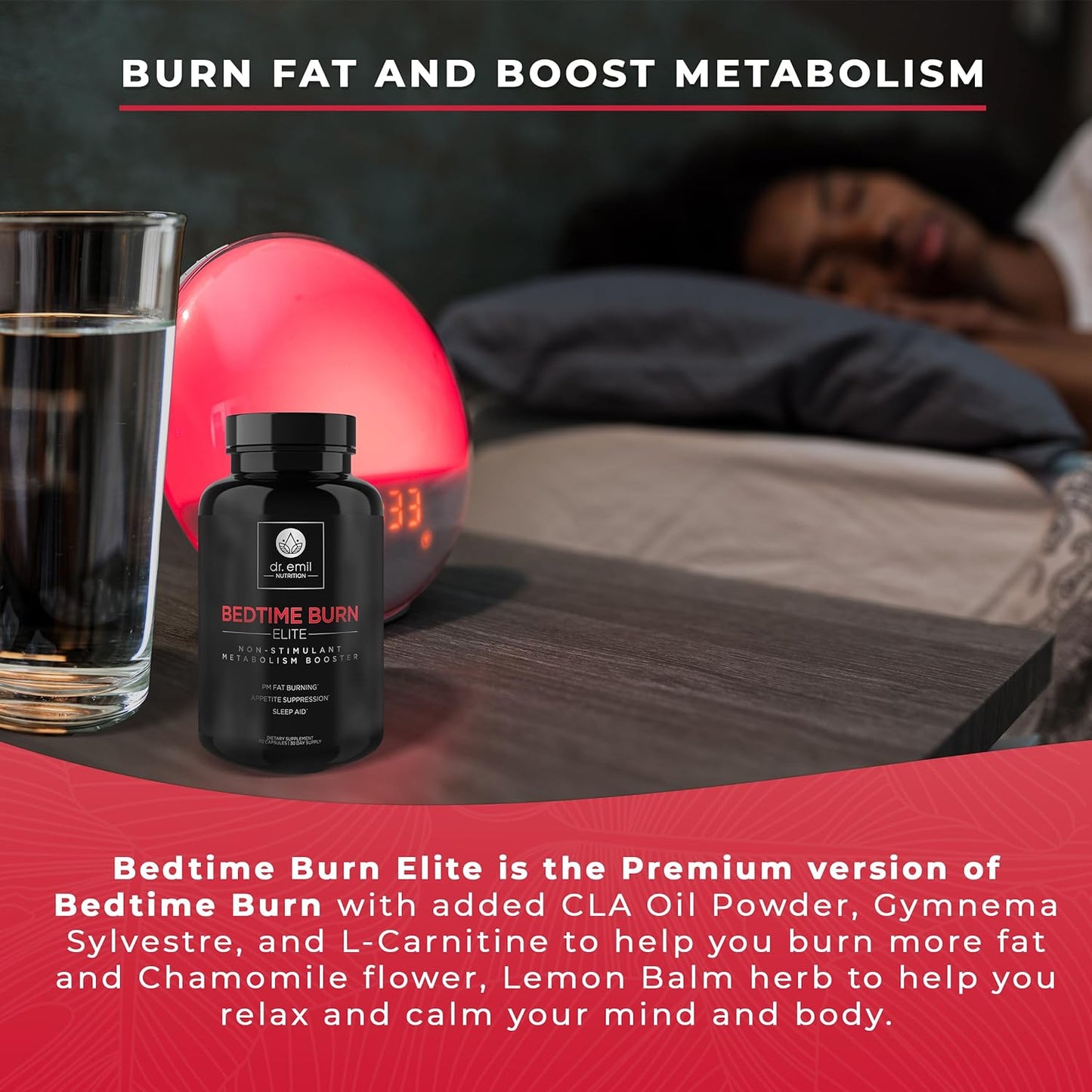 DR EMIL NUTRITION Bedtime Burn Elit 60 capsules